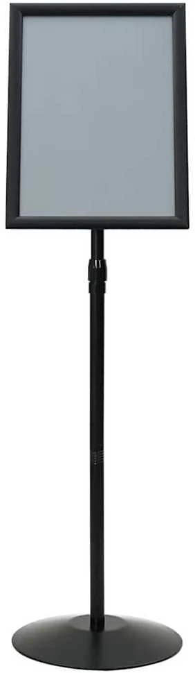 Pedestalo plakato stovas Sidabro a3 PVC ir Plienas
