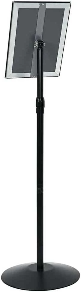 Pedestalo plakato stovas Sidabro a4 PVC ir Plienas