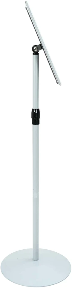 Pedestalo plakato stovas Sidabro 33 x 33 x 123 cm