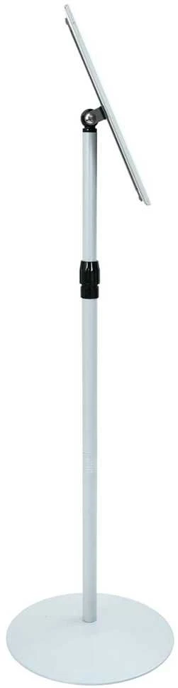 Pedestalo plakato stovas Sidabro 33 x 33 x 123 cm
