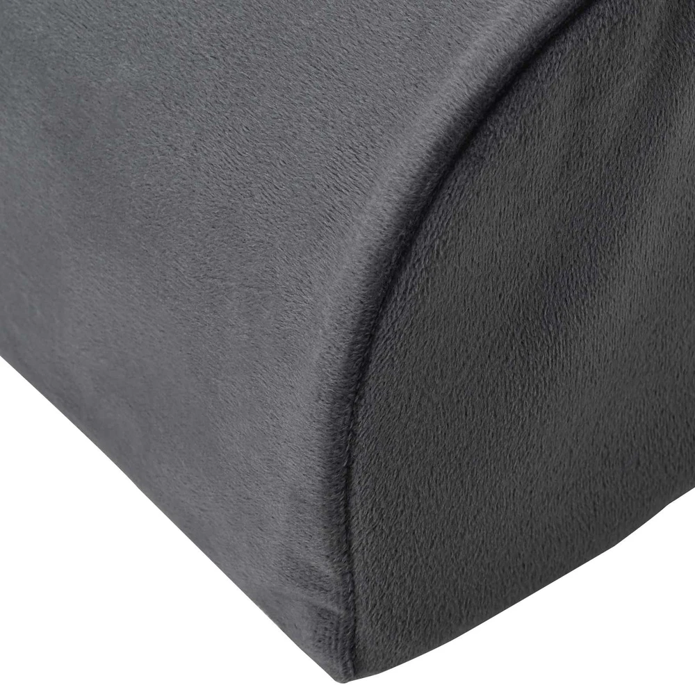 Pėdų atrama pagalvė 42 x 18 x 13 cm Tvirtas PU putos Pilka