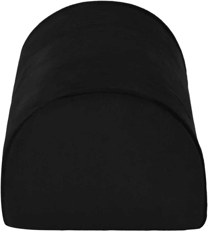 Pėdų atrama pagalvė 42 x 18 x 13 cm Tvirtas PU putos Juoda