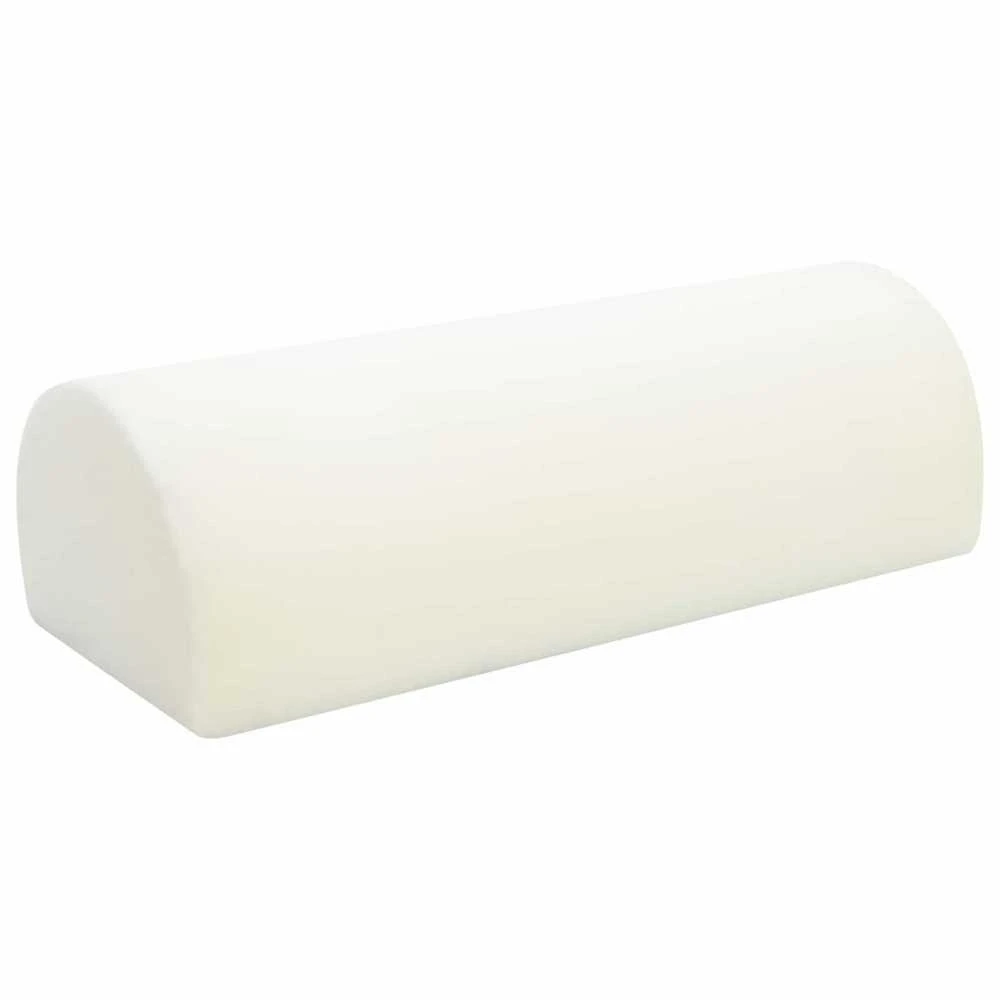 Pėdų atrama pagalvė 42 x 18 x 13 cm Tvirtas PU putos Juoda