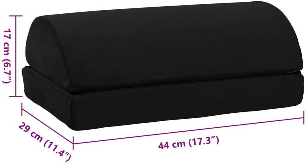 44 x 29 x 17 cm Tvirtas PU putos Juoda