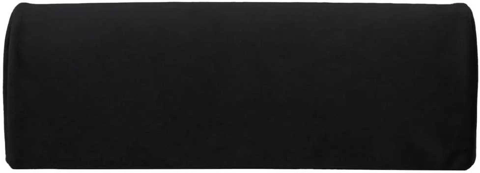 Pėdų atrama pagalvė 42 x 18 x 13 cm Tvirtas PU putos Juoda