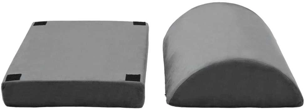 44 x 29 x 17 cm Tvirtas PU putos Pilka