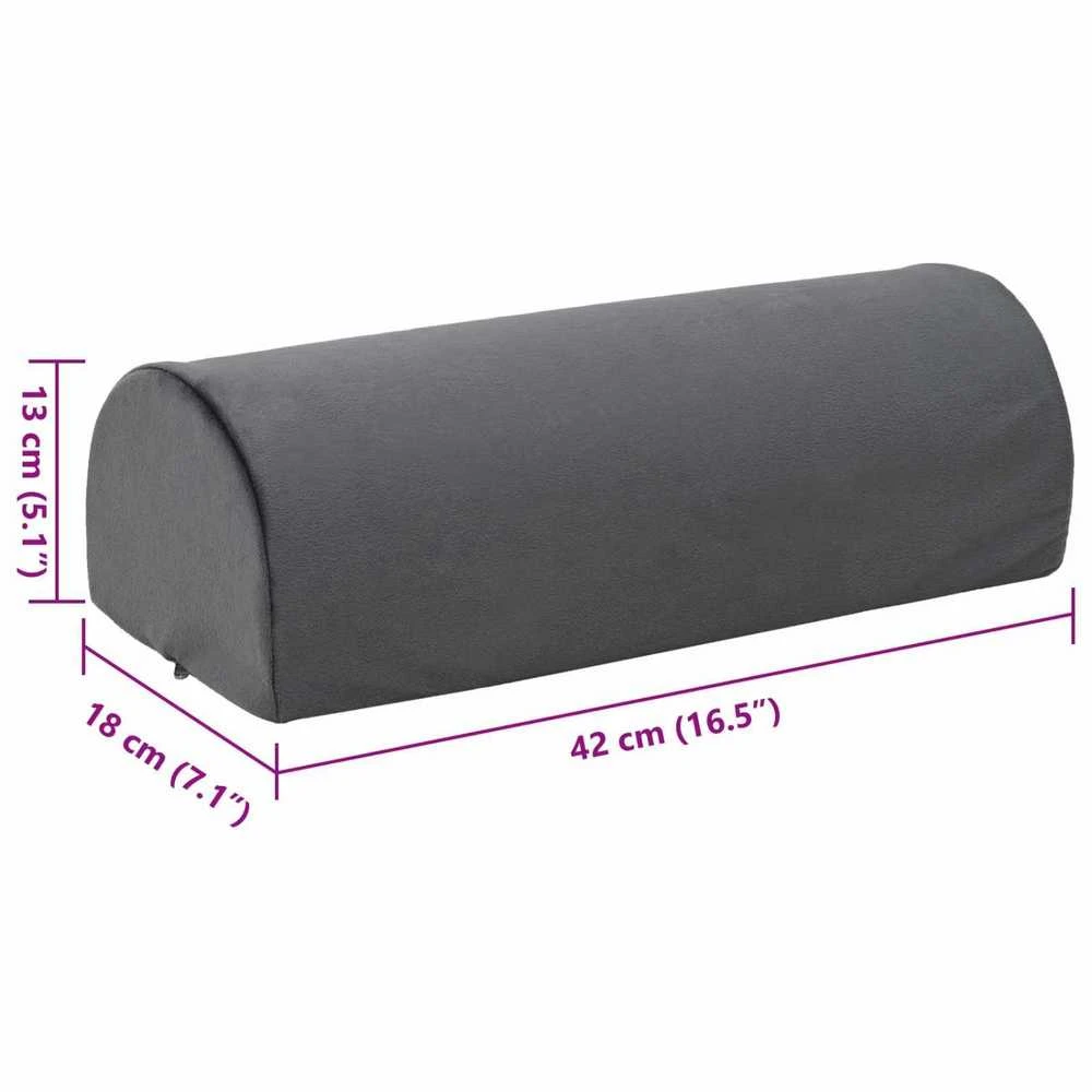 Pėdų atrama pagalvė 42 x 18 x 13 cm Tvirtas PU putos Pilka