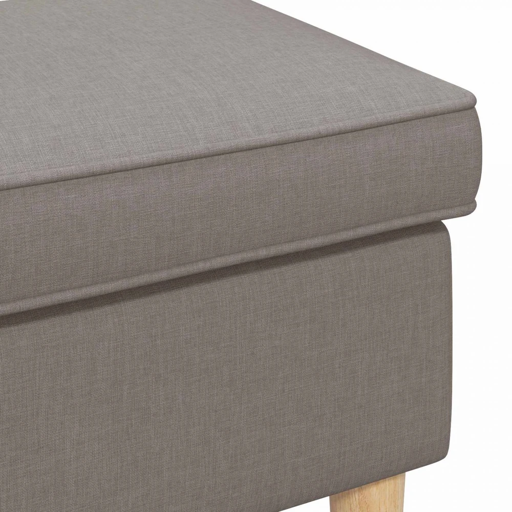 Pėdų staliukas Taupe 55 x 35 x 41 cm