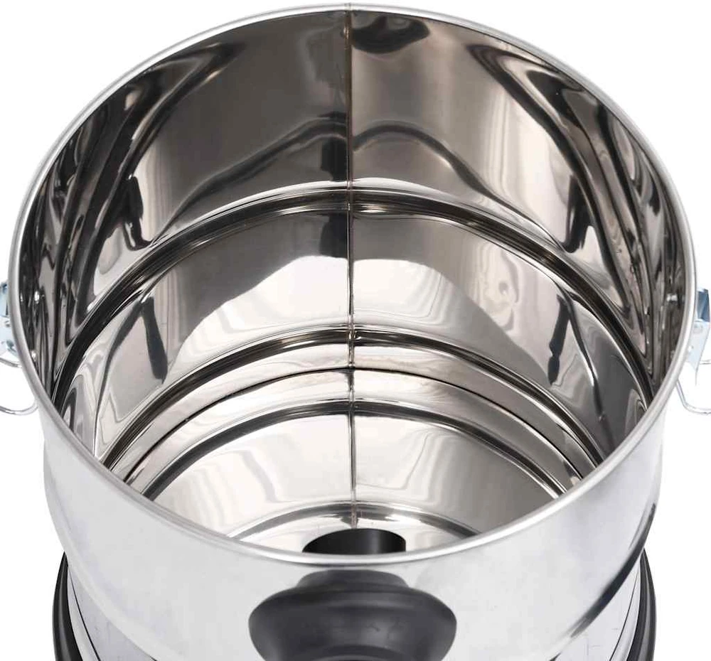 Pelenų siurblys su HEPA filtru, nerūdijantis plienas, 1200W