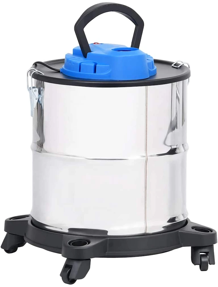 Pelenų siurblys su HEPA filtru, nerūdijantis plienas, 1200W
