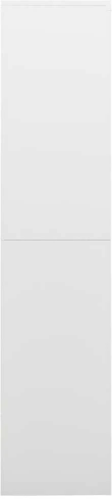 Persirengimo spintelė, baltos spalvos, 90x40x180cm, plienas