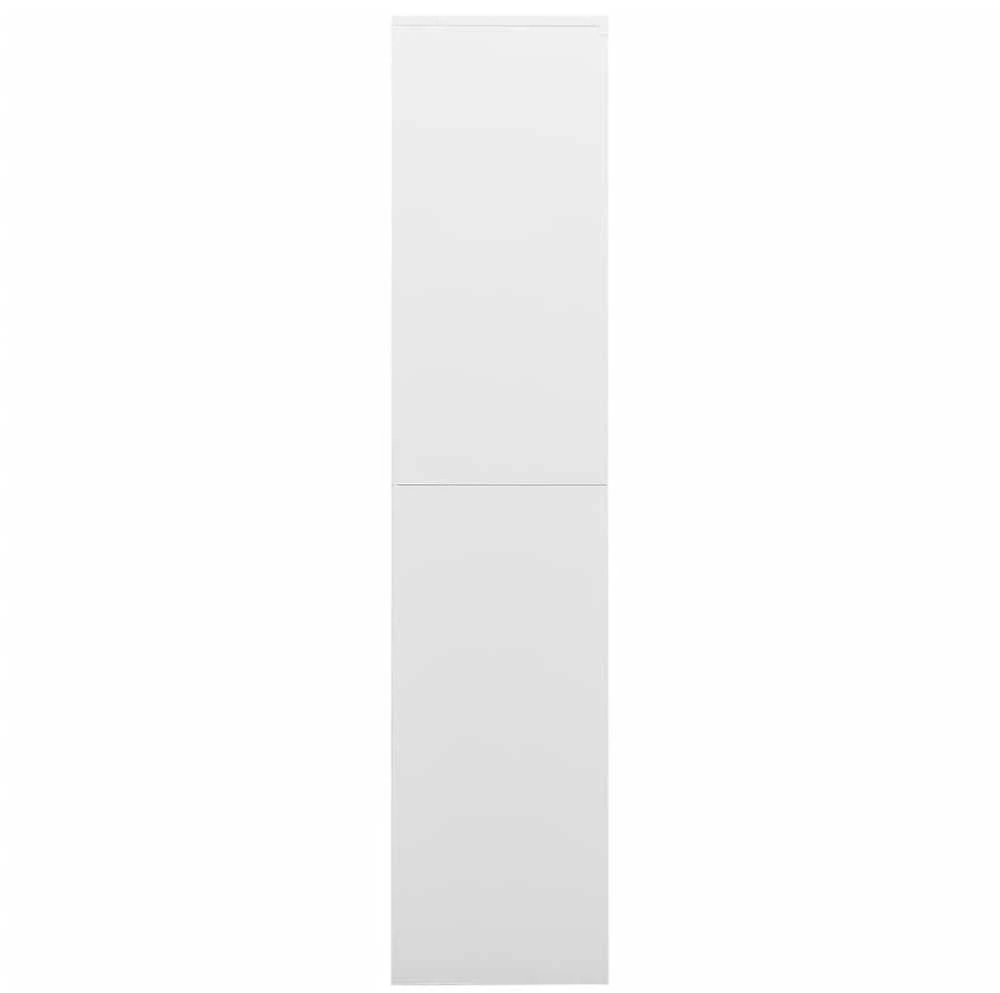 Persirengimo spintelė, baltos spalvos, 90x40x180cm, plienas