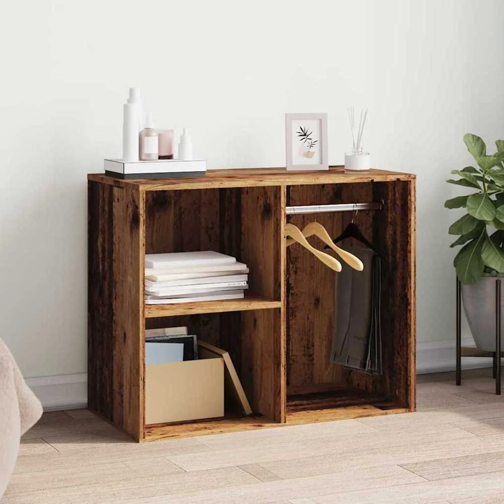persirengimo spintelė Old Wood 80x40x65 cm Engineered Wood