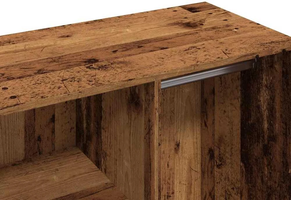 persirengimo spintelė Old Wood 80x40x65 cm Engineered Wood