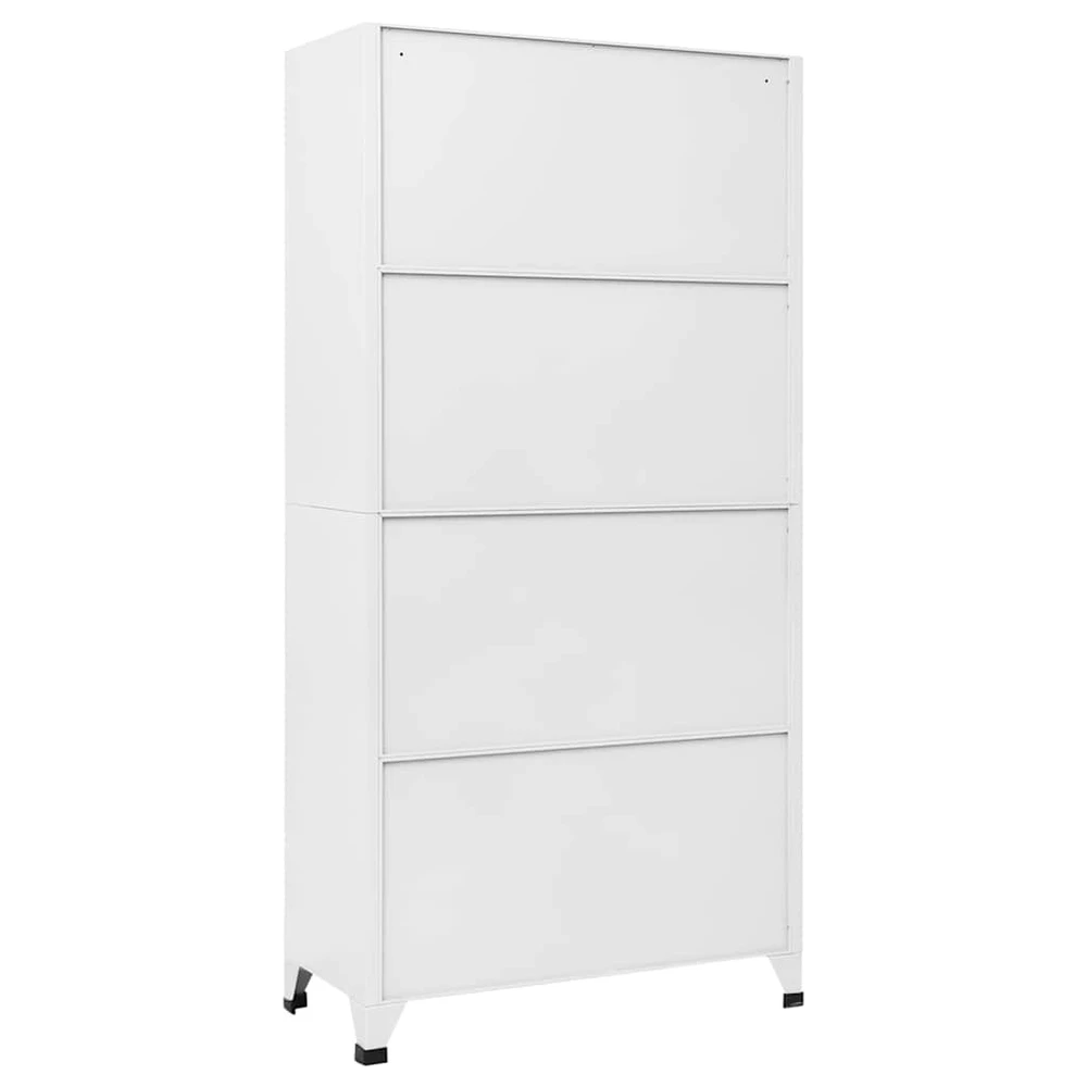 Persirengimo spintelė, pilka, 90x45x180cm, plienas