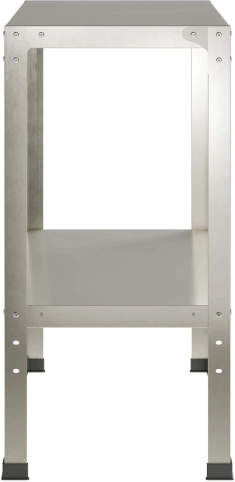 Persodinimo stalas 80 x 40 x 80 cm Nerūdijantis plienas
