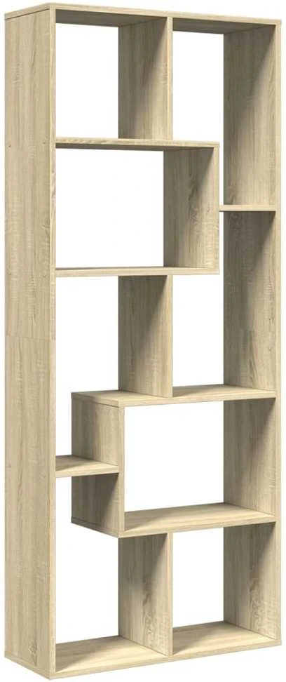 Pertvara/knygų spinta, ąžuolo, 67x25x161,5cm, mediena