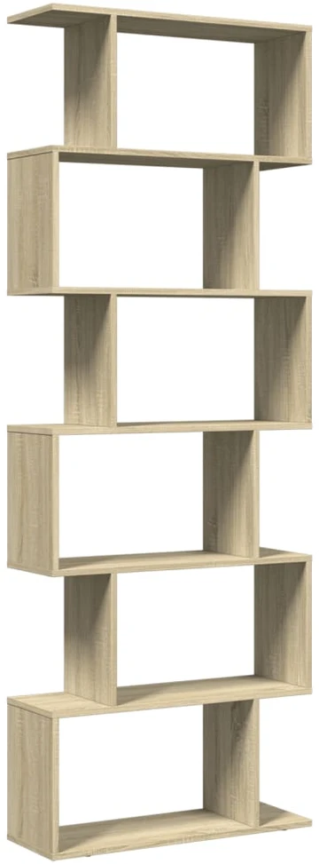 Pertvara/knygų spinta, ąžuolo, 70x24x193cm, 6 pakopų