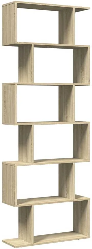 Pertvara/knygų spinta, ąžuolo, 70x24x193cm, 6 pakopų