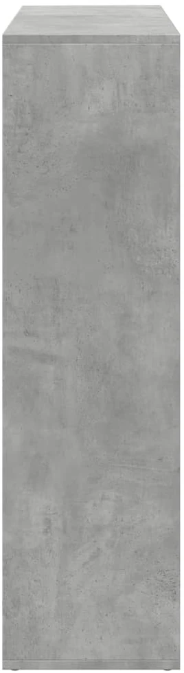 Pertvara/knygų spinta, betono, 102x29x103,5cm, mediena
