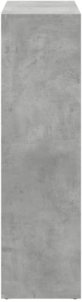 Pertvara/knygų spinta, betono, 102x29x103,5cm, mediena