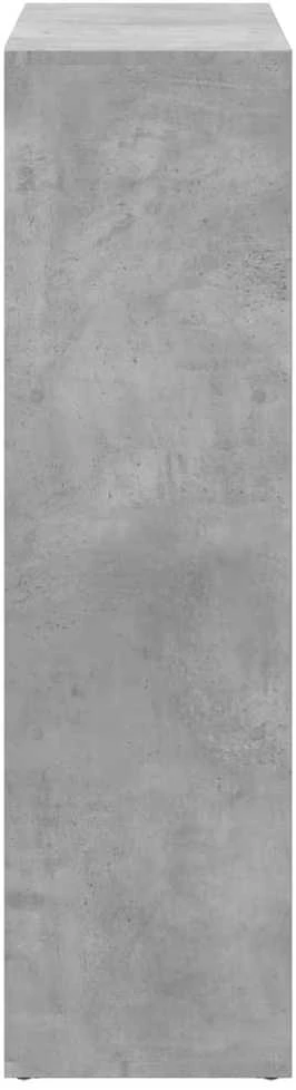 Pertvara/knygų spinta, betono, 102x29x103,5cm, mediena