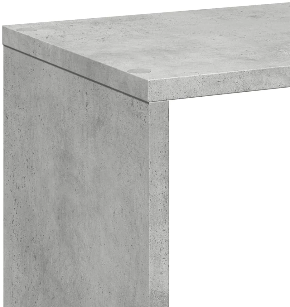 Pertvara/knygų spinta, betono, 67x25x161,5cm, mediena