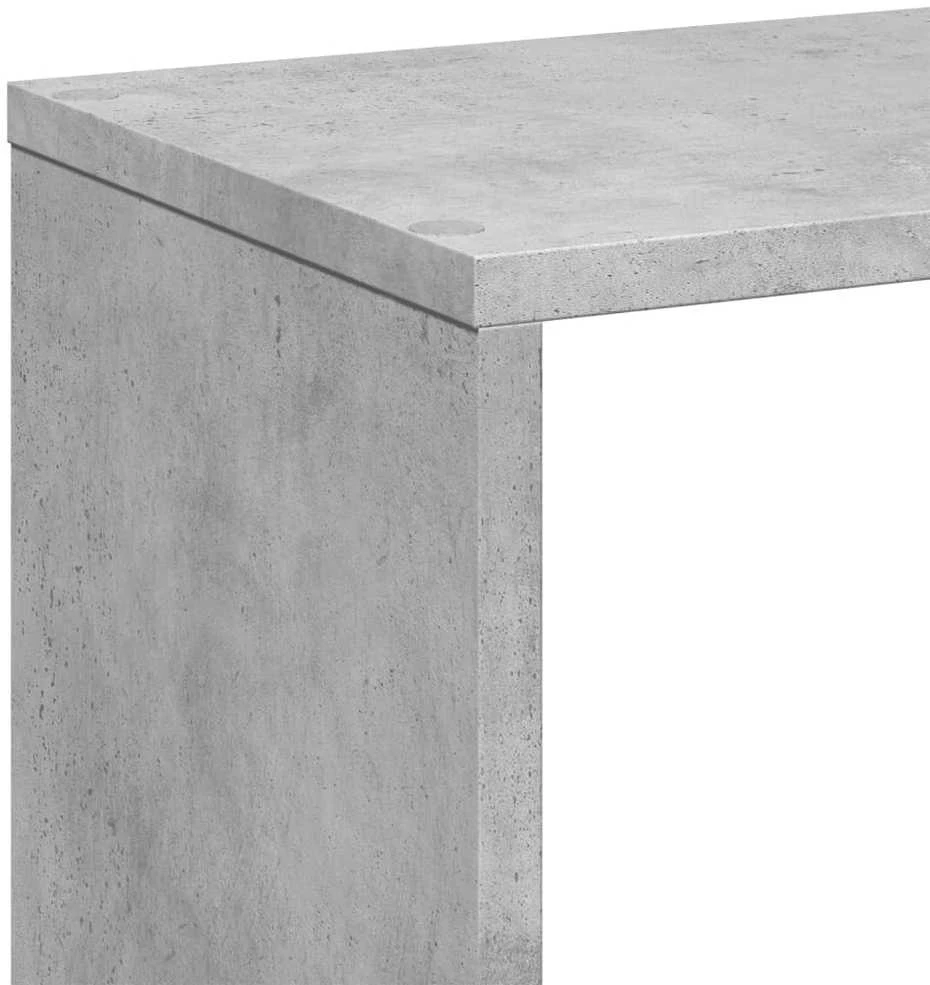 Pertvara/knygų spinta, betono, 67x25x161,5cm, mediena