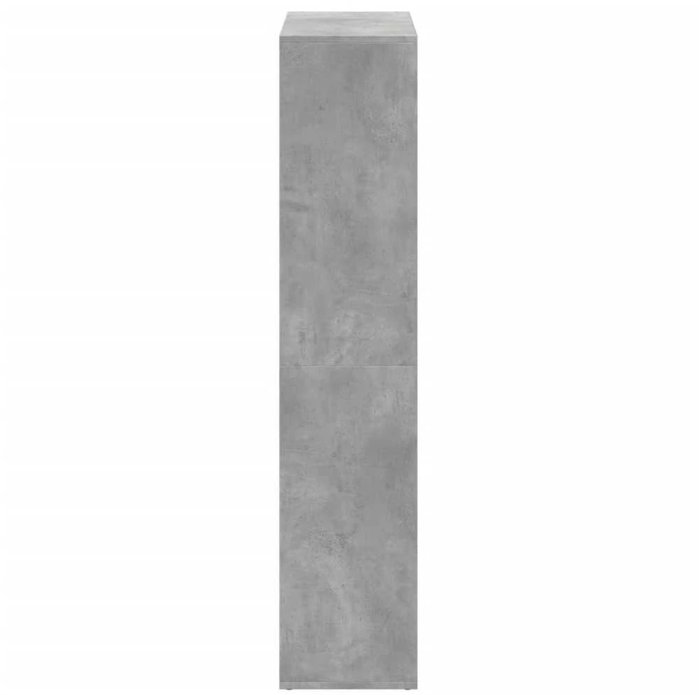 Pertvara/knygų spinta, betono, 69,5x29x137,5cm, mediena