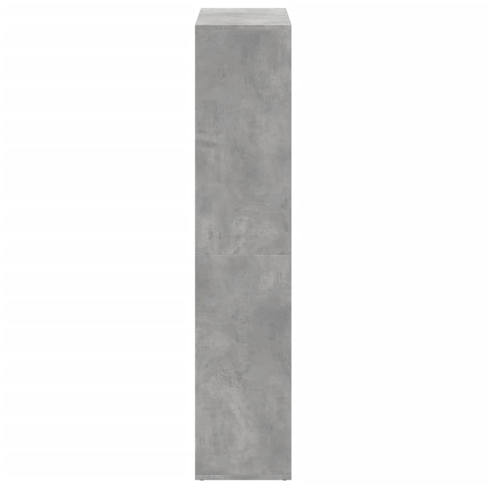 Pertvara/knygų spinta, betono, 69,5x29x137,5cm, mediena