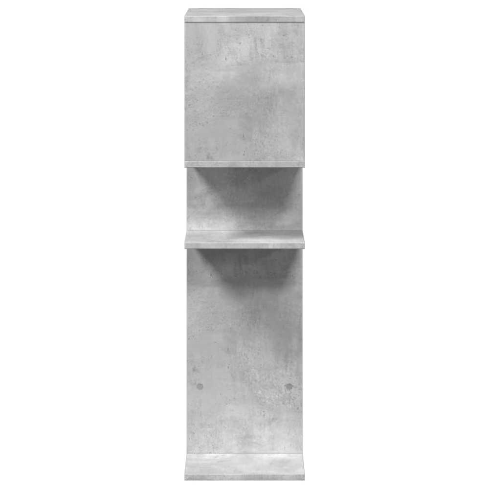 Pertvara/knygų spinta, betono, 92x29x112cm, mediena