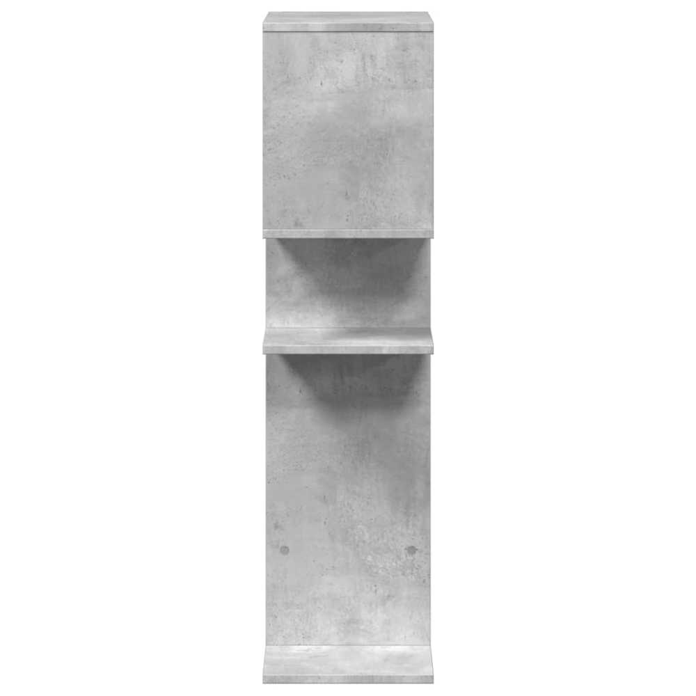 Pertvara/knygų spinta, betono, 92x29x112cm, mediena