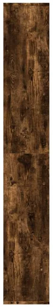 Pertvara/knygų spinta, dūminė, 67x25x161,5cm, mediena