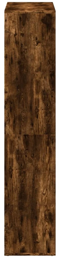 Pertvara/knygų spinta, dūminė, 69,5x29x137,5cm, mediena