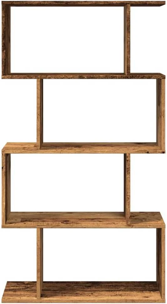Pertvara/knygų spinta, medienos, 70x24x129cm, 4 pakopų