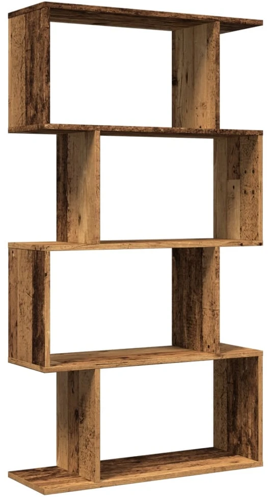 Pertvara/knygų spinta, medienos, 70x24x129cm, 4 pakopų