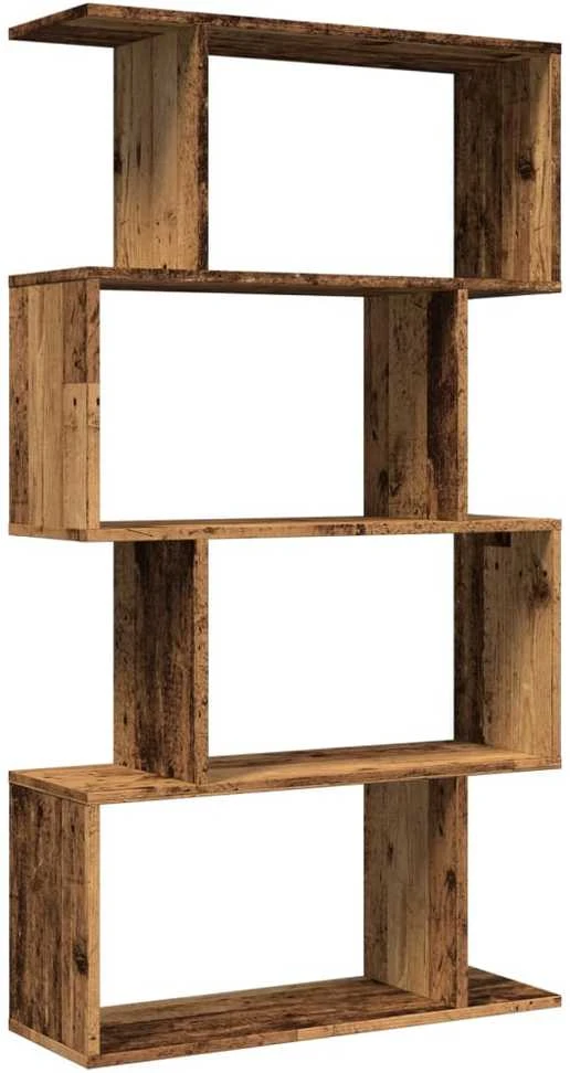 Pertvara/knygų spinta, medienos, 70x24x129cm, 4 pakopų