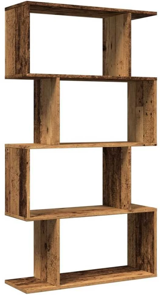 Pertvara/knygų spinta, medienos, 70x24x129cm, 4 pakopų