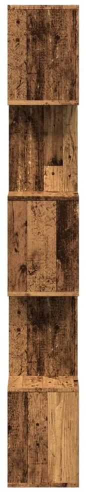 Pertvara/knygų spinta, medienos, 70x24x161cm, 5 pakopų