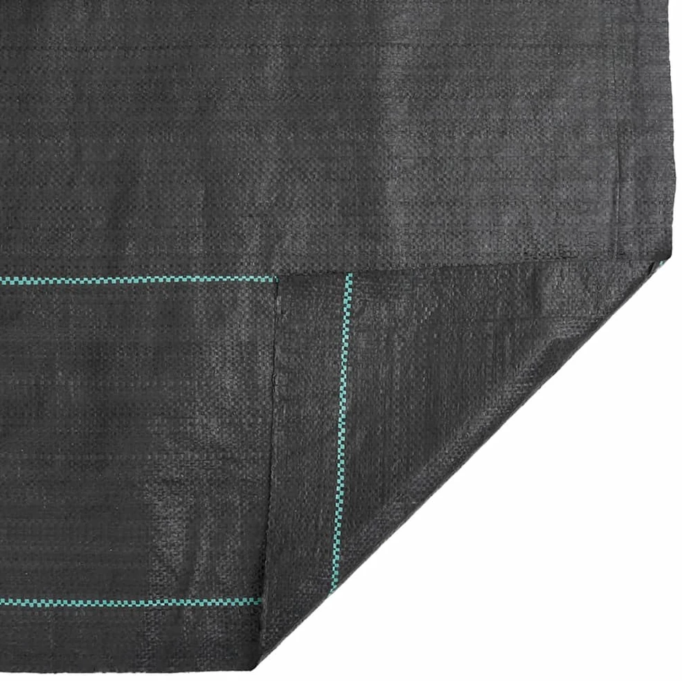Piktžolių membrana, juoda, 1,5x5 m, PP