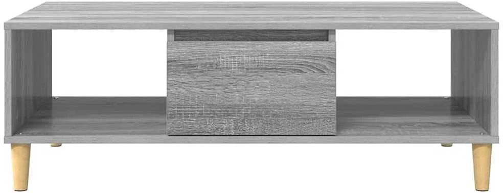 Kavos staliukas Pilkas Sonoma 102 x 55 x 35 cm Apdirbta mediena