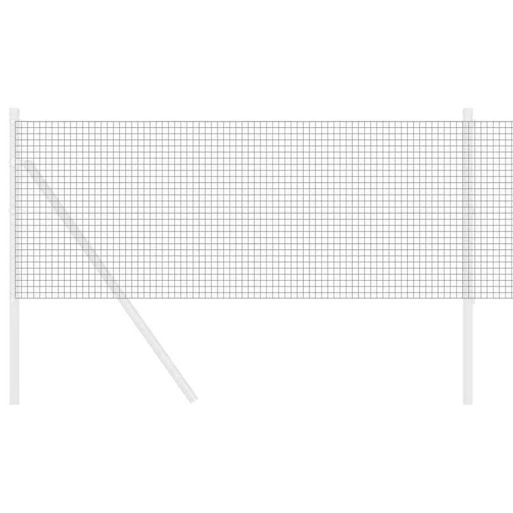 Suvirinto vielos tvoros 5000 x 80 cm Pilka