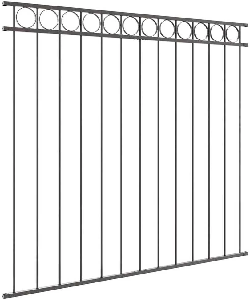 Tvorelių elementas ASSEN 170 x 120 cm Plienas Pilka