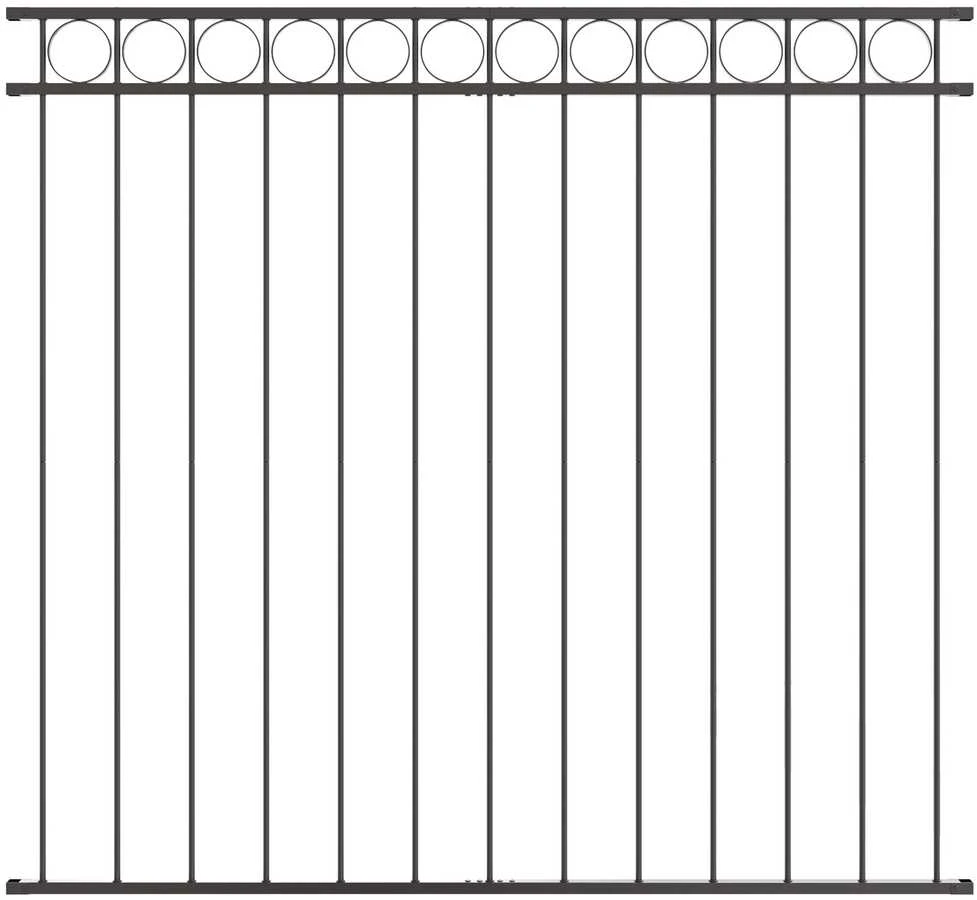 Tvorelių elementas ASSEN 170 x 150 cm Plienas Pilka