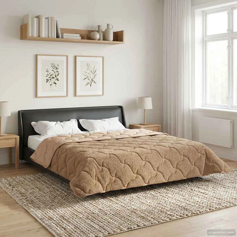 Pilna metų antklodė 200 x 200 cm Ne Tortora Kvėpuojantis
