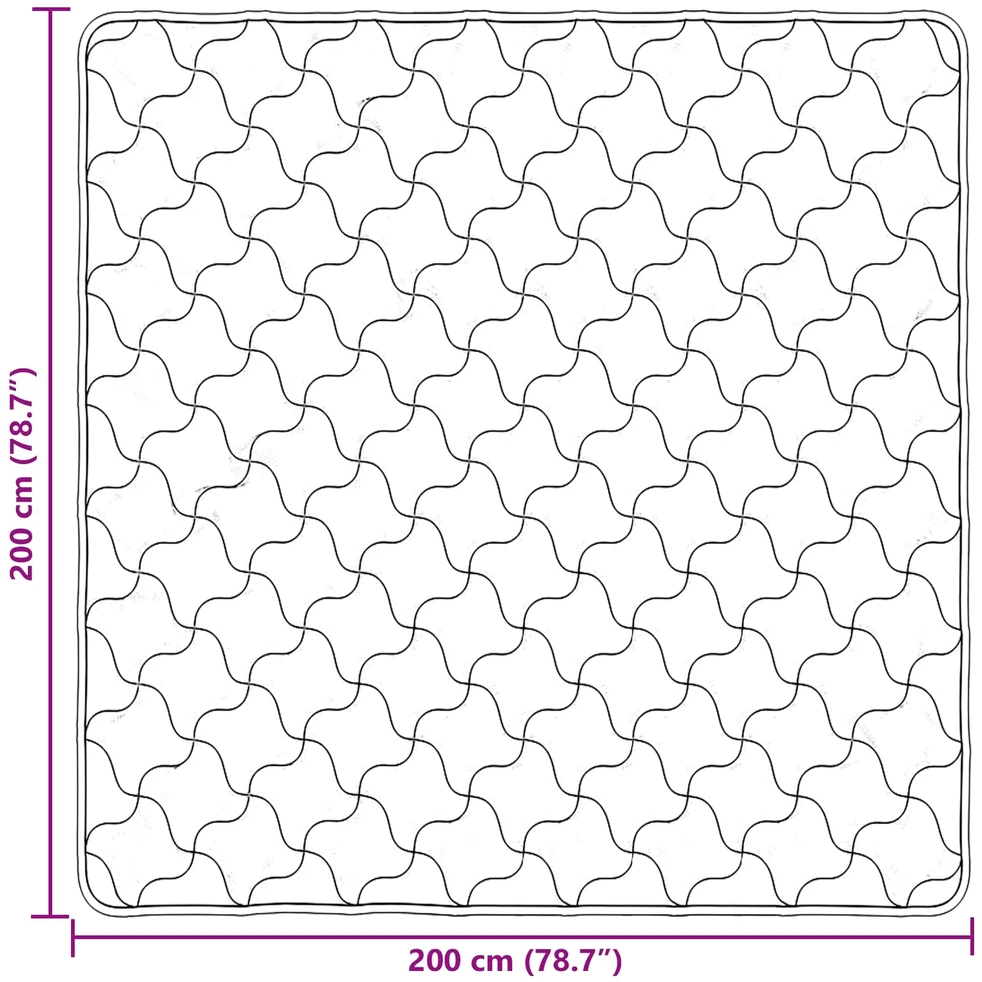 Pilna metų antklodė 200 x 200 cm Ne Tortora Kvėpuojantis