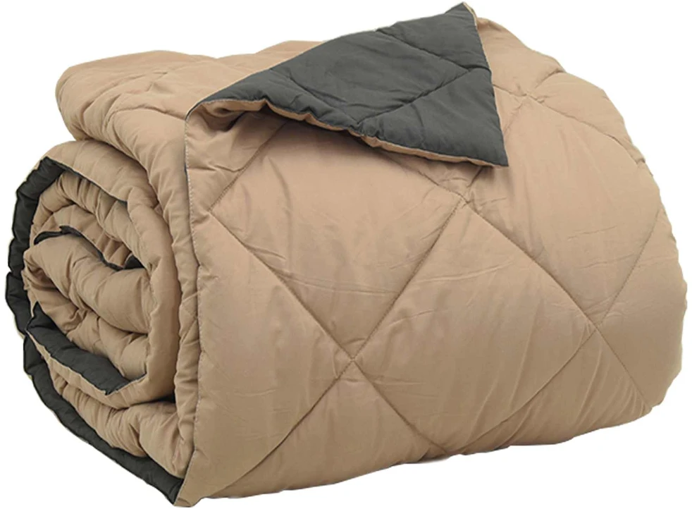 Pilna metų antklodė Antracito ir taupe 200 x 220 cm
