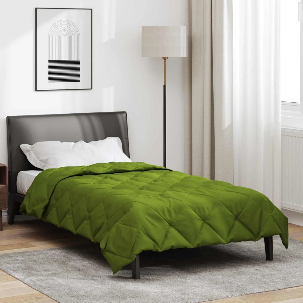 Pilna metų antklodė Žalia 155 x 220 cm Mikropluoštas