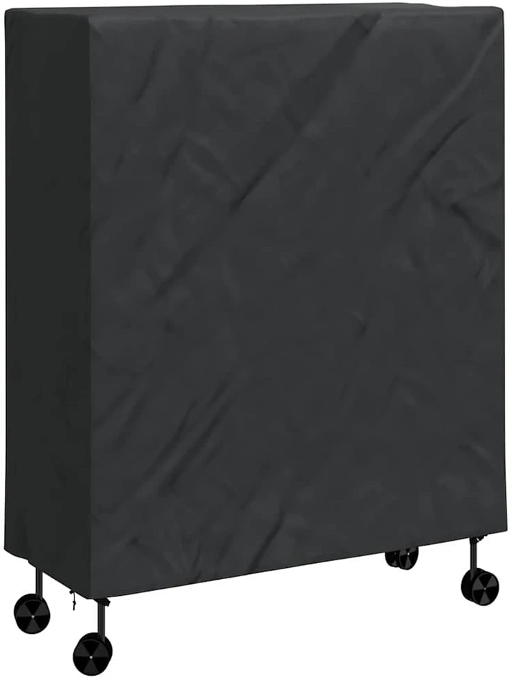 Pingpongo stalo uždangalas 165 x 70 x 185 cm audinys Juoda