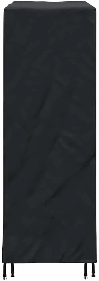 Pingpongo stalo uždangalas 165 x 70 x 185 cm audinys Juoda